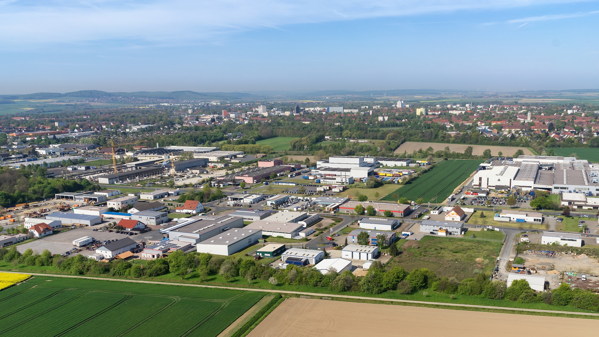 Flächen und <wbr>Immobilien