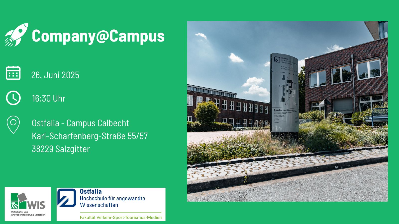 26. Juni 2025: Company@Campus