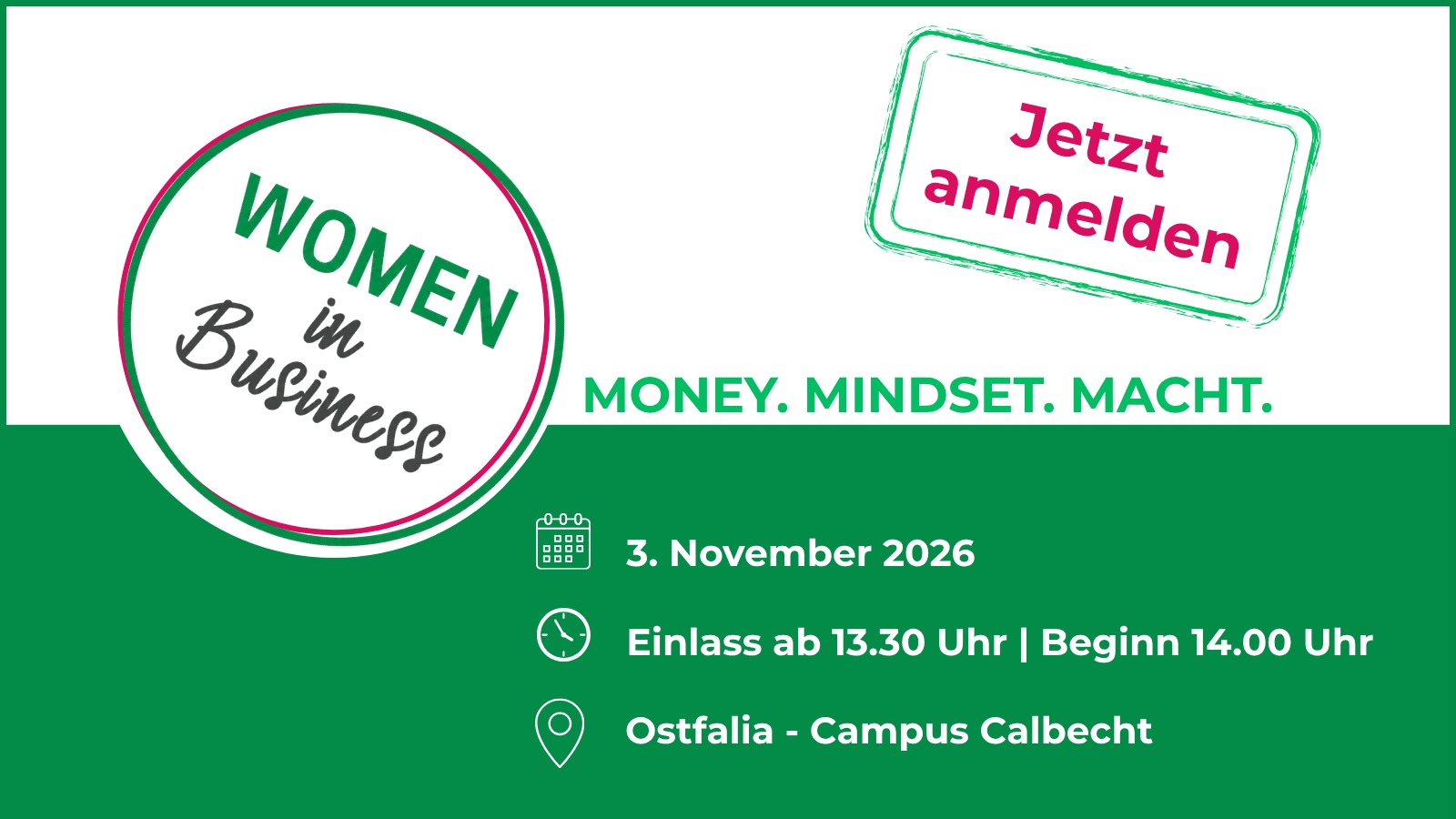 WOMEN in Business | 3. November 2026