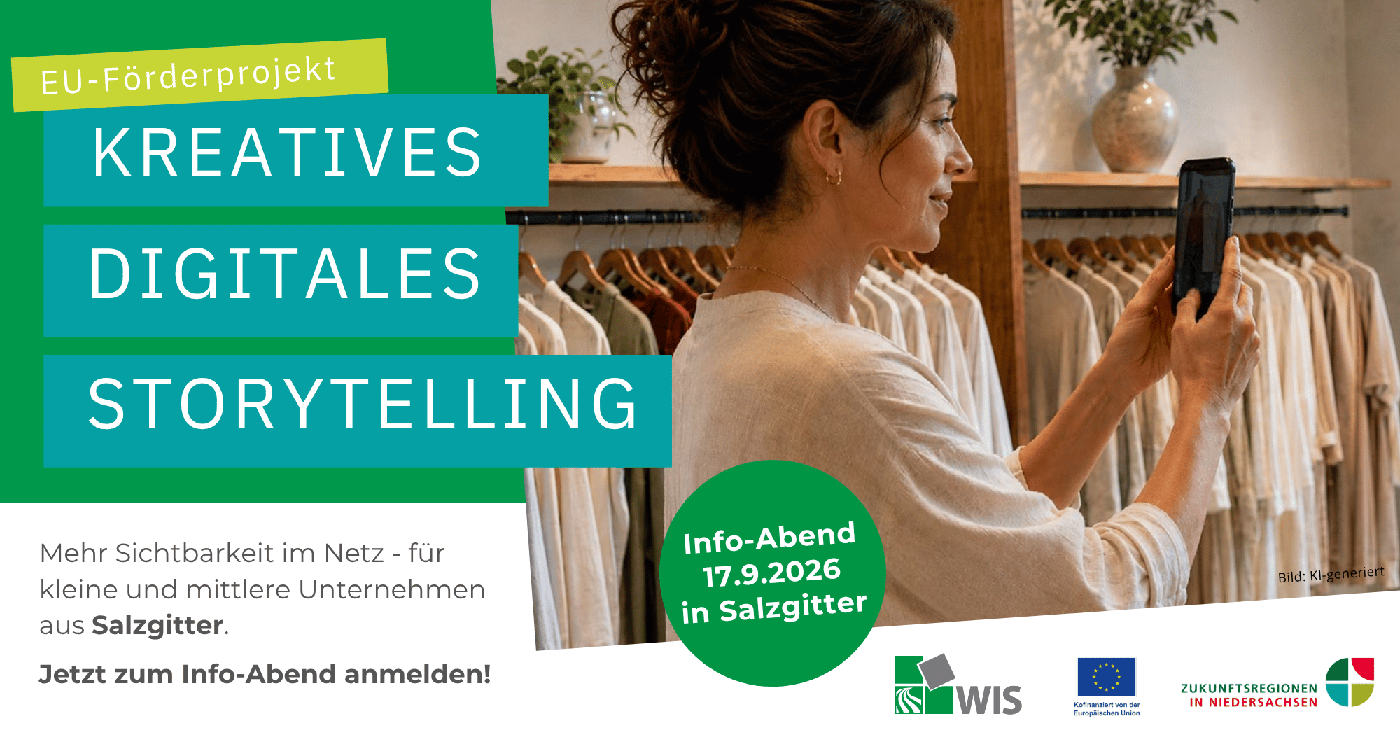 Infoveranstaltung Kreatives digitales Storytelling