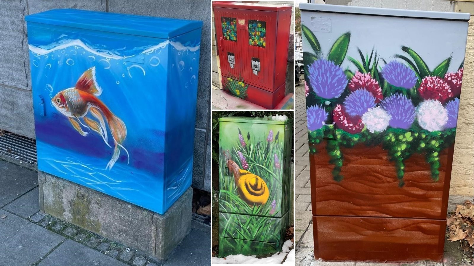 Bemalung von Stromkästen