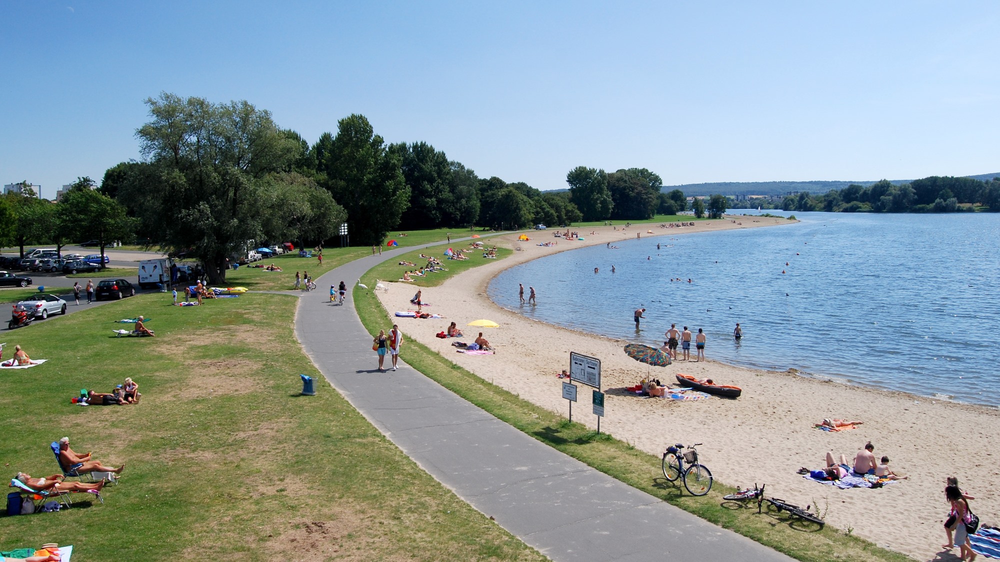Salzgittersee Sandstrand Reppnersche Bucht